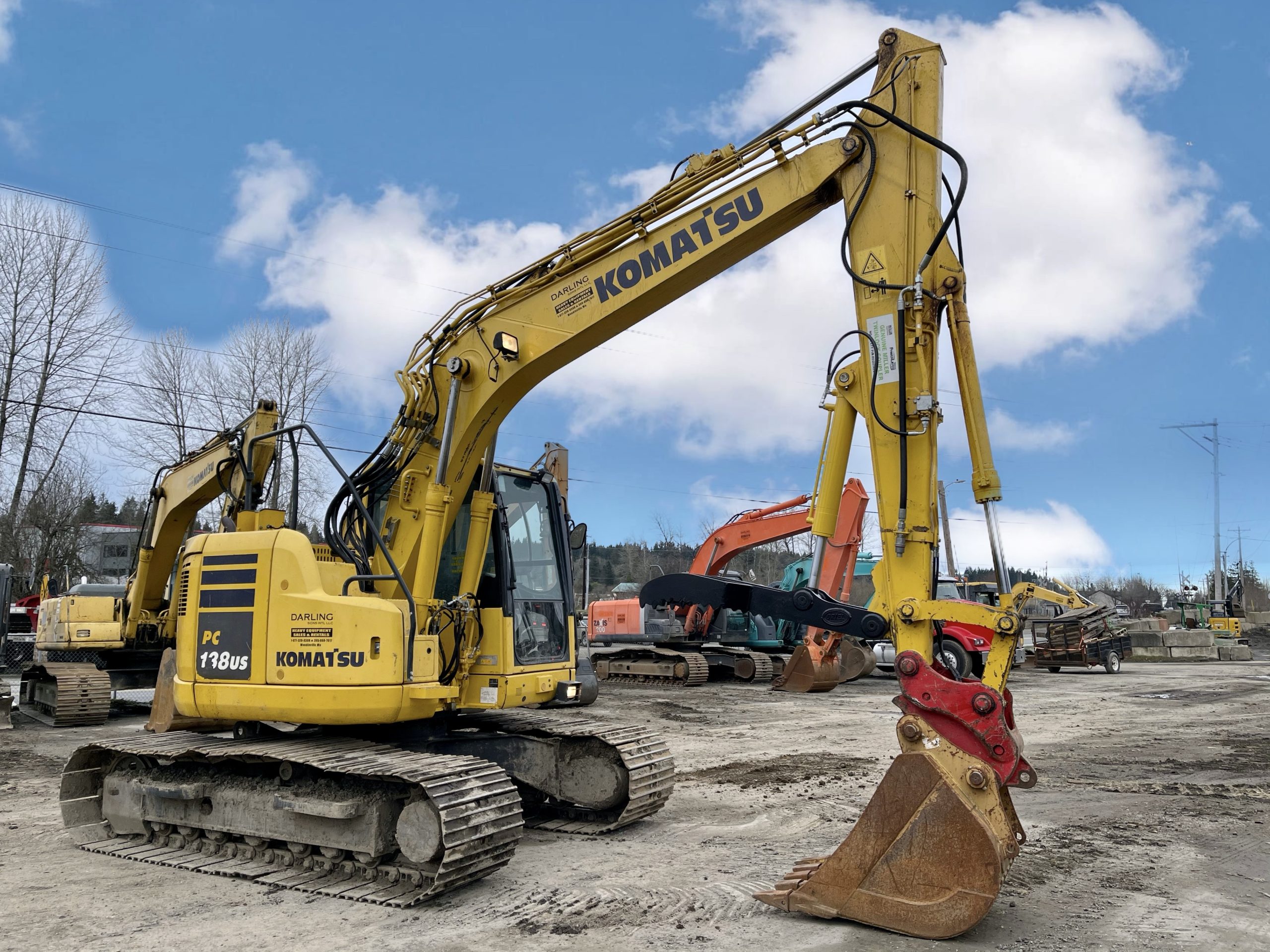 2014 KOMATSU PC138US-10 - Darling Sons Intl