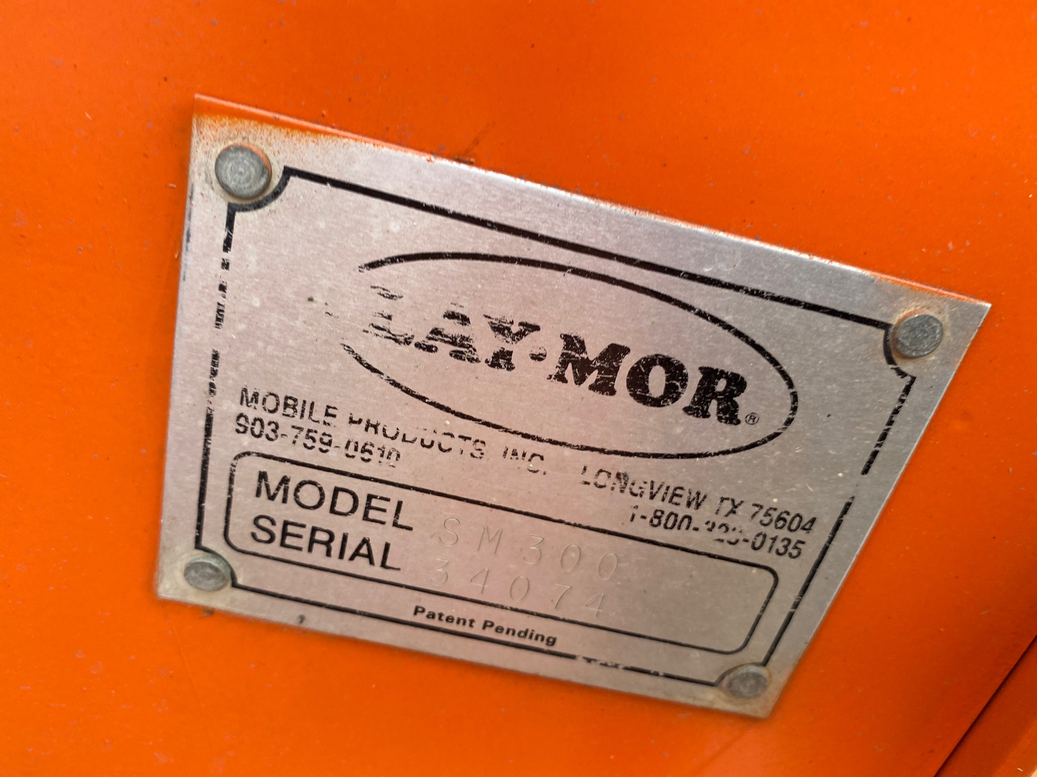 2013 LAYMOR SM300 SWEEPER – Darling Sons Intl